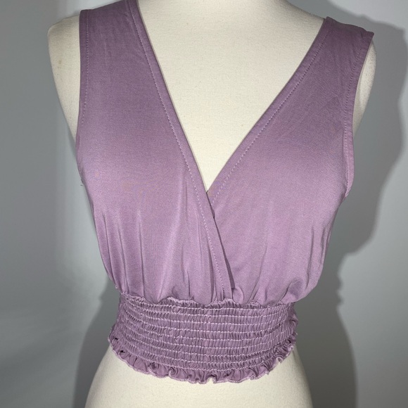 Urban outfitters light purple top size medium - Picture 2 of 4